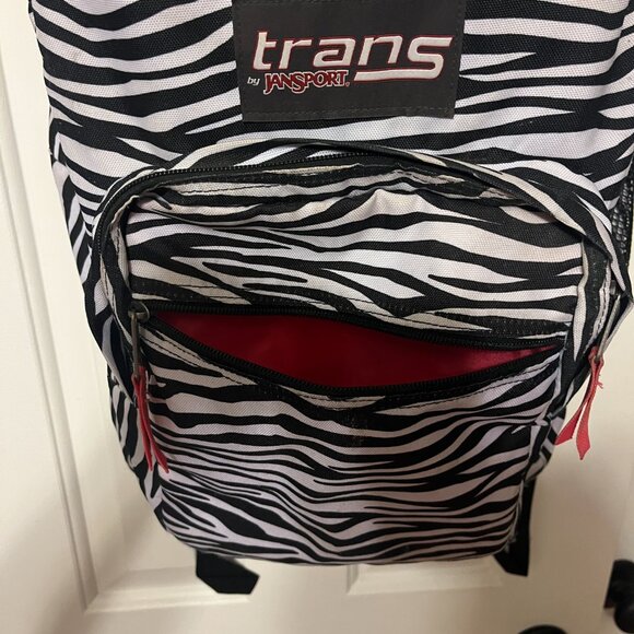 Jansport Zebra print backpack - Picture 2 of 16
